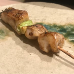 はっこく - のどぐろ串焼き