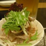 中華酒膳 幸龍 - （2011/7月）この日のお通しは冷しゃぶ風