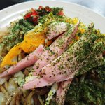 田中 - 肉入り焼きそば中