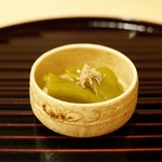 新ばし 笹田 - 万願寺とおじゃこ