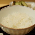 新ばし 笹田 - ご飯