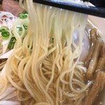 中華そば 一休 - ツルシコ細麺