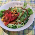 キッチンひらやま亭 - セットのミニサラダ。