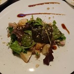 中国食酒坊 まつもと - 桃と鳥のサラダ