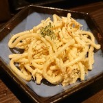 おでんと鴨蕎麦居酒屋 じんべえ - 蟹のサラスパ