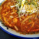 中華そば 正太郎 - 鬼平ラーメン（十丁目・アップ）