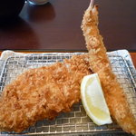 Tonkatsu Taruzou - ロース＆海老フライランチ