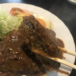 とんかつモリ - メンチカツ定食