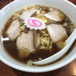 赤坂味一 - チャーシュー麺750円、麺固め、味濃いめ