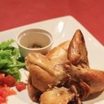 横浜ビール本店レストランUMAYA - トリの丸焼きハーフ