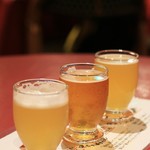 横浜ビール本店レストランUMAYA - おためし3種