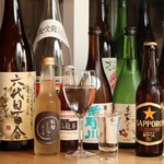 Bishu Tachinomidokoro Kamoshika - 日本酒以外のお酒も各種あり