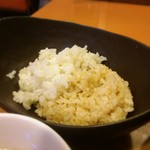 ムスビカフェ - 玄米と雑穀米のハーフandハーフ