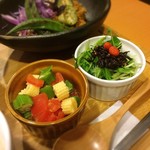 ムスビカフェ - 本日のデリ2品(ベジタリアンの方対応できます)