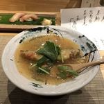 シャンパン&ワインと熟成鮨 Rikyu - 魚の餡掛け