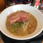 Ramen Ginryuu - エビ塩鶏白湯750円