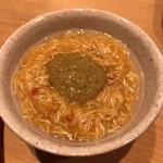 松もと - 蟹と帆立の茶碗蒸し