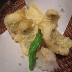ゆむゆむ - はもの天ぷら３５０円