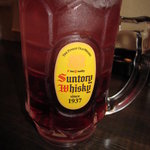 ゆむゆむ - 赤玉ハイボール３００円。