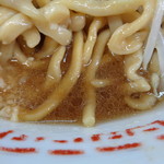 ラーメン二郎 - きりっとしたスープ