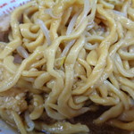 ラーメン二郎 - 麺は太さがミックスなのかな？