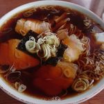 中華そばもも醤油大盛り(チャーシュー追加)