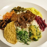 サンライズレストラン - ライス＆カレー魚バスマティー1000円