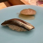 すし昇 - 天草のコハダ 皮目が柔らかく食感が上質