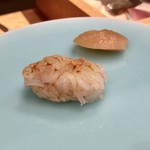 すし昇 - 烏賊 細かい仕事がしてあり美味しい