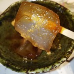 のどぐろ専門 銀座 中俣 - わらび餅