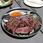 真泉 - サガリのステーキ