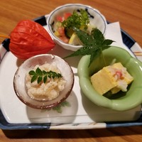 横浜 瀬里奈 浪漫茶屋 - 前菜3種盛り