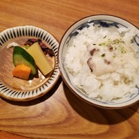横浜 瀬里奈 浪漫茶屋 - ご飯、香の物