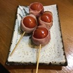 鳥こう - トマトベーコン。女子ぶってみる。