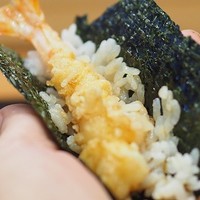 天婦羅 みやしろ - 「車海老の海苔巻き」