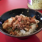 家系ラーメン たつ家 - チャーシュー丼小