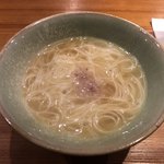とり口 - おまかせコース 5,800円(外税)
      にゅう麺
      #2018.07