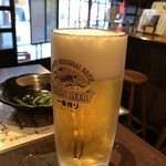 たら福 - 生ビールはキリン一番搾り