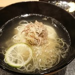 おにく 花柳 - 素麺