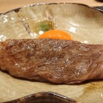 おにく 花柳 - 宮崎牛サーロインのすき焼き