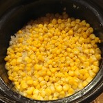 おにく 花柳 - コーンご飯