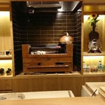 おにく 花柳 - カウンター