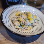 大島や - 唐黍とオクラのツナマヨサラダ