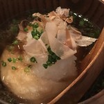 和人 - 胡麻豆腐とトマトの揚げだし