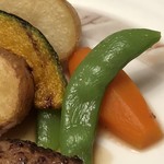 ホテルグランドパレス - 温野菜の彩り