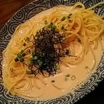 Izakaya Mamezo - めんたいクリームパスタ