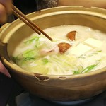 のどぐろ専門 銀座 中俣 - のどぐろのしゃぶしゃ