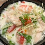 つけ麺一燈 - 蟹出汁冷やし和えつけそば(4)