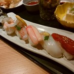 かんきち - 「かんきち特選ランチ」の寿司