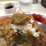 ライスカレー まんてん - カレーのアップ